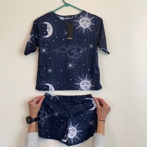 NWT Nasty Gal PJ Set